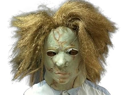 Michael Myers Horror-Film Maske #2 - perfekt für Fasching, Karneval & Halloween - Kostüm für Erwachsene - Latex, Unisex Einhe