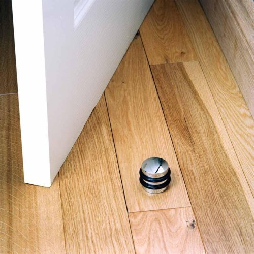 Floor Mounted Door Stop, Polished Chrome Amazon.co.uk DIY & Tools