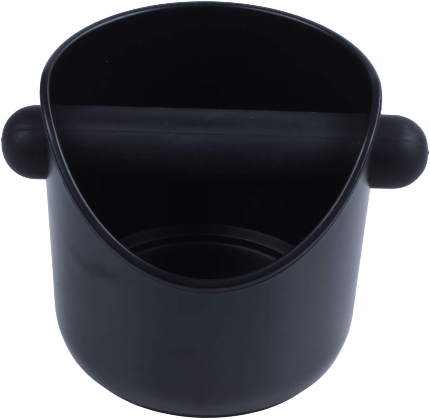 Coffee Grind Knock Box Knock Out Box for Coffee Grounds (Black)