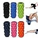 Oliasports Exercise Foam Roller Extra Firm Foam Roller with Trigger Points, Blue