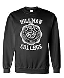 HILLMAN COLLEGE - retro 80s sitcom tv - Fleece Sweatshirt