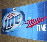 Miller Lite Beach Towel (30 X 60 Inches)