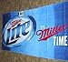 Miller Lite Beach Towel (30 X 60 Inches)