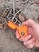 UST Wayfinder Lighter, Orange, with Piezo-Electric Ignition and Built-In Compass for Backpacking, Hunting and Hiking