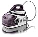 Rowenta DG8520 Perfect Steam 1800-Watt Eco Energy Steam Iron Station Stainless Steel Soleplate, 400-Hole, Purple primary