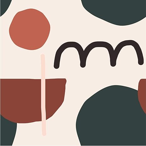 Amazon Com Abstract Shapes Seamless Pattern In Desert Colors A