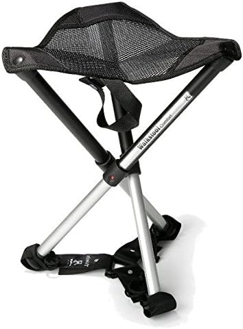 Walkstool Comfort Compact Stool Portable Folding Chair with Case and Stabilizer 18-30" (22 inch)