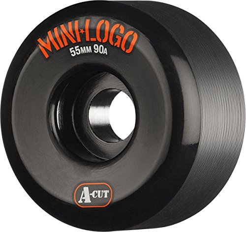 Mini Logo A-Cut Hybrid Black Skateboard Wheels - 55mm 90a 
