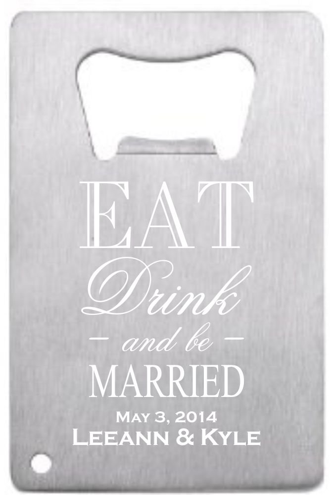 Best custom credit card bottle openers