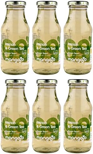 (6 PACK) - Mangajo Lemon & Green Tea Drink | 12 X 250ml | 6 PACK - SUPER SAVER - SAVE MONEY