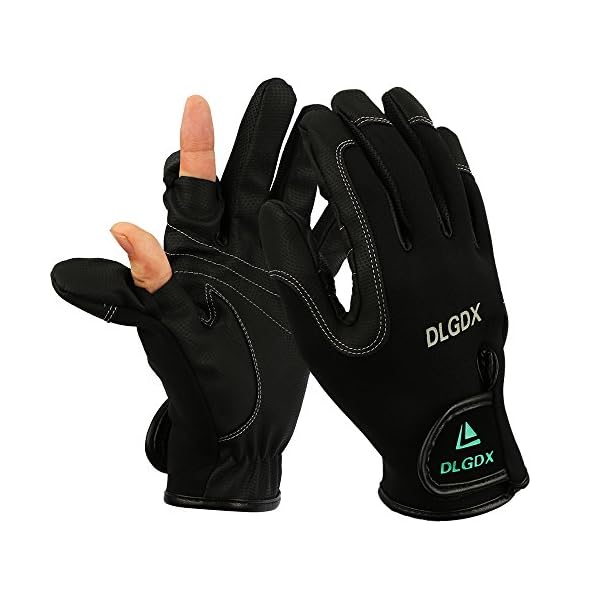Goture-Outdoor-Sport-2-Cut-Fingers-Gloves-Anti-slip-Skidproof-for-Fishing-Hunting-Riding-Cycling