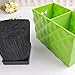 Olpchee Professional Large Capacity Acylic Salon Scissors Holder Box Hairdressing Combs Clips Organizer Racks (White)