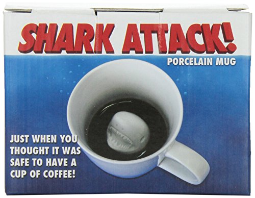 Accoutrements Shark Attack Porcelain Mug