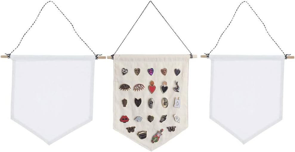Amazon Com Topzk 3 Pieces Pin Display Pennant 10 5 X 9 5