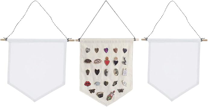 Amazon Com Topzk 3 Pieces Pin Display Pennant 10 5 X 9 5