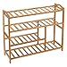 Ollieroo Bamboo 4-Tier Shoe Rack 10-13 Pairs Entryway Shoe Shelf Storage Organizer