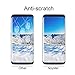 Hoperain fhiyuouio Samsung Galaxy S8 Screen Protector 3D Curved Tempered [Anti-Bubble][9H Hardness][HD Clear][Anti-Scratch][Case Friendly] Glass Screen Film for Samsung Galaxy S8 [Black]