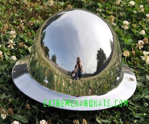 chrome hard hats