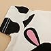 Bebone Baby Infat Toddler Cotton Animal Cartoon Romper Jumpsuit with Hat (0-3M, Panda)