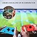 Winkeyes Nintendo Switch Joy-Con Controller Mini Switch Controller Joy Con (L/R) Wireless Pro Game Controller Gamepad Joypad Joystick Compatible with Nintendo Switch, Blue and Red Colorthumb 3