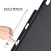 iPad Pro 9.7 Case, ToHayie [Brief Business Style] Premium PU Slim Fit Flip Folio Case with Apple Pencil Holder, [Stand Feature], Auto Sleep/Wake Smart Fabric Cover for iPad pro 9.7 inch-Black (MM627)