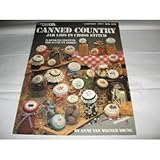 Canned country: Jar lids in cross stitch ; 21 designs charted for 14 count fabric (Leisure Arts leaf by 