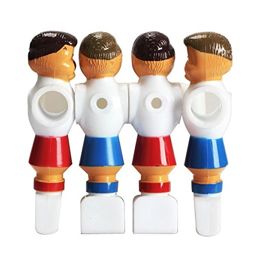 Foosball Man Table Soccer Player Part Replacement Parts for 1.4M Table Football Package of 4