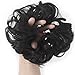 SLLIE Messy Hair Bun Extensions Chignons Hair Hair Scrunchie Scrunchy Updo Hairpiece Natural Blackthumb 3