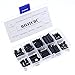 Hilitchi 240pcs M2 M3 Male Female Nylon Hex Spacer Standoff Screw Nut Assortment Kit