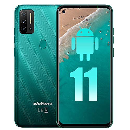 uleFone Note 11P Unlocked Cell Phone New Android 11 P60 Octa core 8GB+128GB Mobile Phone, 48MP Four Rear Camera + 8MP…