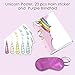 Pin The Horn on the Unicorn Party Game, Supplies and Decorations For Girls - Rainbow Unicorn Birthday Gifts and Party Favors for Girls - Includes Unicorn Poster (28