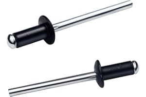 Aluminum Blind Rivets 1/4 x 1/2" - Pack of 100 – Dome Head Pop Rivets, Corrosion-Resistant Fasteners for Metal, Wood, Plastic