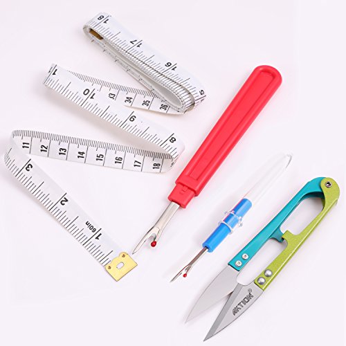Sewing Seam Ripper Kit, 4 Pieces Thread Seam Remover Stitch Unpicker
