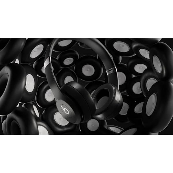 BEATS SOLO 4 – WIRELESS BLUETOOTH ON-EAR HEADPHONES, APPLE & ANDROID COMPATIBLE, UP TO 50 HOURS OF BATTERY LIFE – MATTE BLACK (RENEWED)