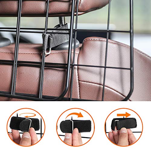 FEANDREA Dog Car Barrier, Adjustable Pet Barrier for SUVs, Van