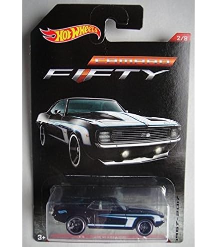 Hot Wheels 2009 Muscle Mania '69 Camaro – Orange 1:64 Scale, #77/190 - View #6