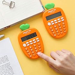 Toyvian Desktop Calculator 12 Digit, Kawaii Mini