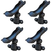 Brocraft 45 Degree Lund Boat Sport Track Rod Holder / Lund Boat Rod Holder - 4 Pack