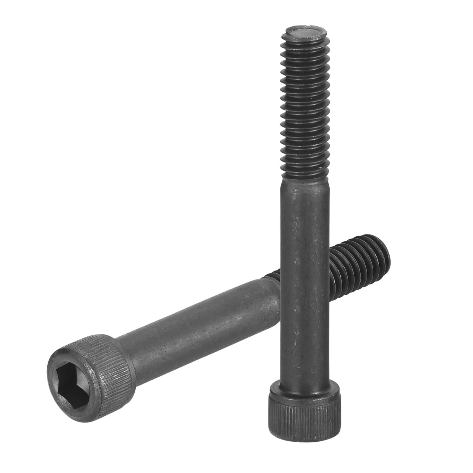 uxcell Hex Socket Bolts (5/16"-18x1-3/4"), Grade 12.9 Carbon Steel Hex Socket Drive Screws, Black, 20 Pcs
