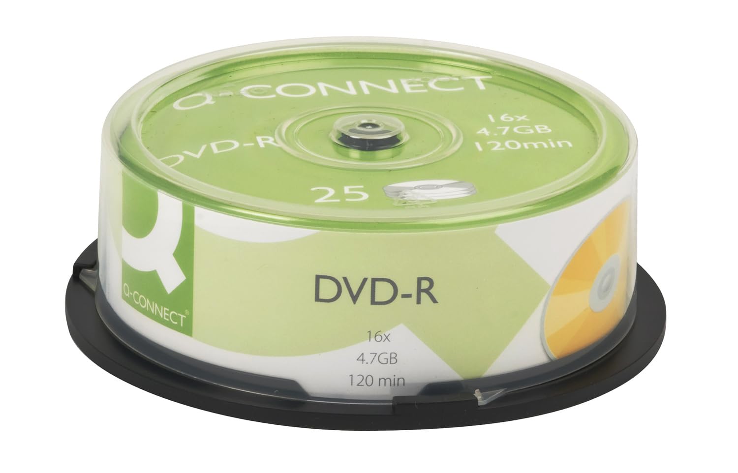 QCONNECT DVD-R CAKEBOX PK25