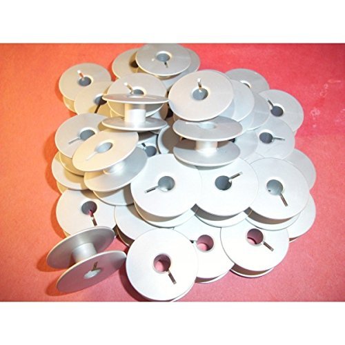 (Ship from USA) 100 Aluminum bobbins for Juki TL-2200 QVP Virtuoso Pro Long Arm Quilting Machine *PLKHG484UY1146