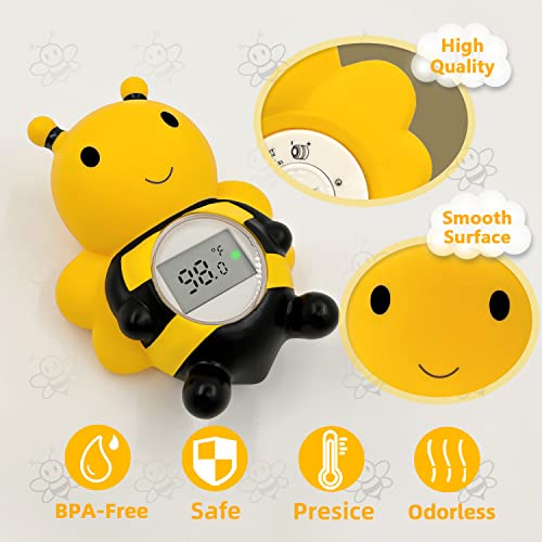 Baby Bath Thermometer Floating Toy, Safety Water Temperature