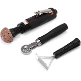 POWER AERO NOVIA Pneumatic Tire Buffer Full Kit, Air Tire Grinder with Tire Patch Roller and Tire Scraper