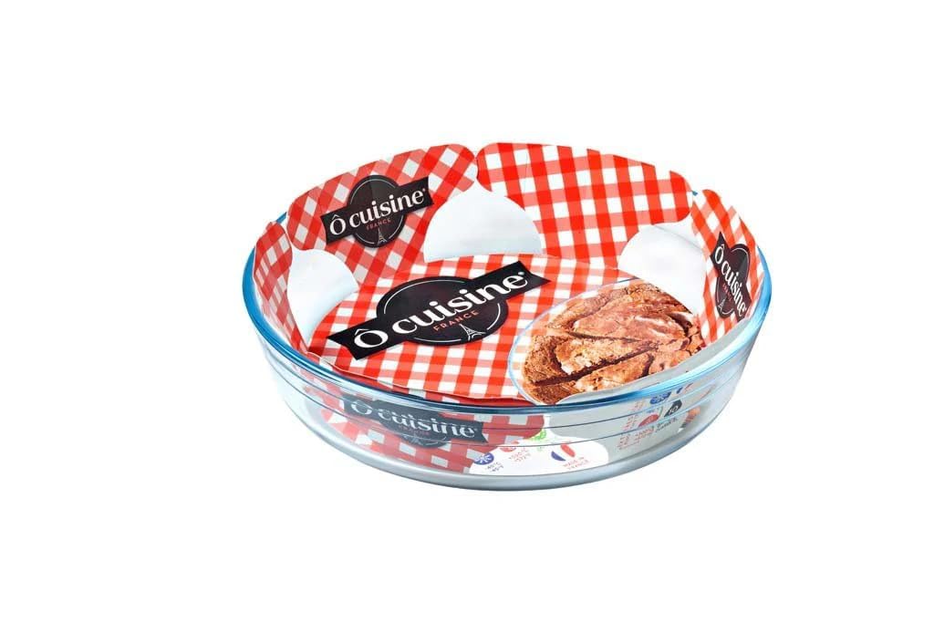 Arcuisine Cuisine - Baking Mould, Glass, Transparent, 26 cm