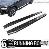 Onine 6 Inch Black Running Boards Custom Fit