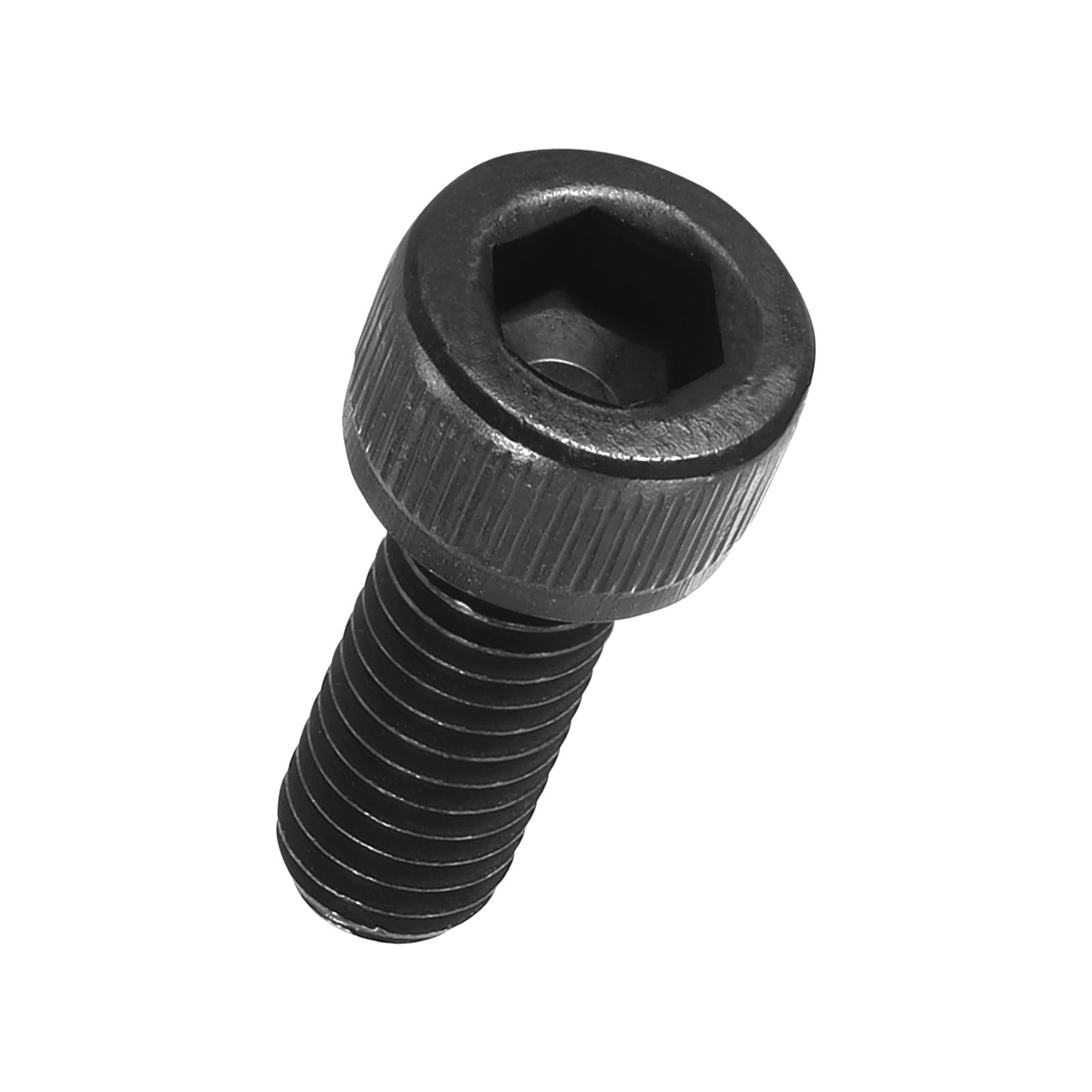 Kozelo 60pcs Socket Head Cap Screws - [M6-1 x 16mm] Alloy Steel Black Oxide Grade 12.9 Internal Hex Screw Full Thread for Industrial & Machinery Use, Black — image 1