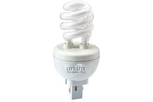 OttLite B84J36 Plug In Swirl Compact Light Bulb 13 Watt Replacement Type K High Definition Natural Lighting Self-Ballasted Bulb