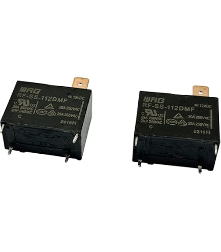 2 Relais PCB SONG CHUAN 12V DC 25A - Référence 891WP-1A-C - Neufs Sous Sachet