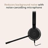 Jabra Evolve 20 Stereo Headset USB C/A Passive Noise Cancellation Black view 5