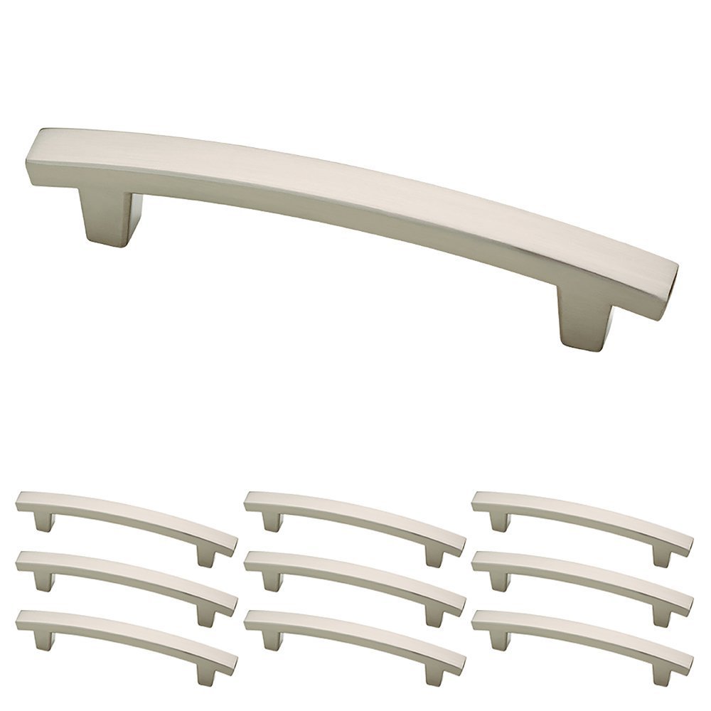 Franklin Brass P29615K-SN-B Pierce Kitchen or Furniture Cabinet Hardware Drawer Handle Pull, Satin Nickel, 4 Inch